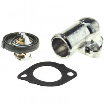 1996 Dodge Caravan Engine Coolant Thermostat Housing Assembly MotoRad 5177KTFS image 1 of 4
