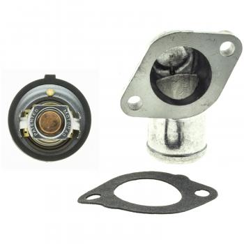 1996 Dodge Caravan Engine Coolant Thermostat Housing Assembly MotoRad 5177KTFS image 2 of 4