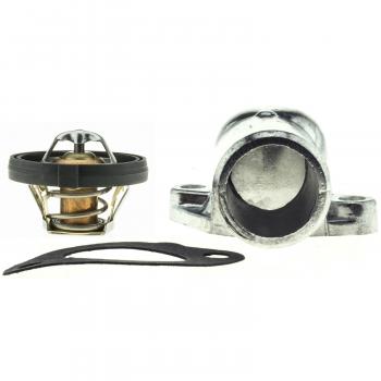 1996 Dodge Caravan Engine Coolant Thermostat Housing Assembly MotoRad 5177KTFS image 3 of 4