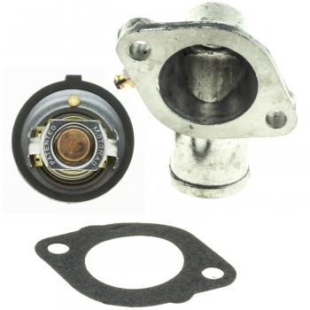 1997 Eagle Vision Engine Coolant Thermostat Housing Assembly MotoRad 5178KTFS image 2 of 4