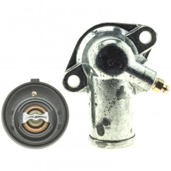 1997 Eagle Vision Engine Coolant Thermostat Housing Assembly MotoRad 5178KTFS image 4 of 4