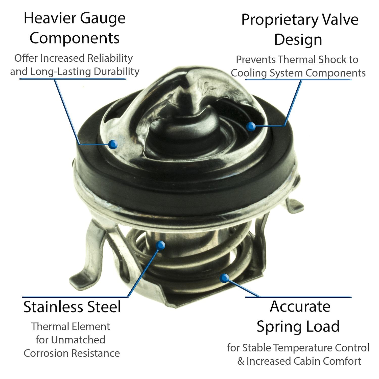 MotoRad 5207192 - Engine Coolant Thermostat MotoRad 5207192 Engine Coolant Thermostat product image 3 of 5