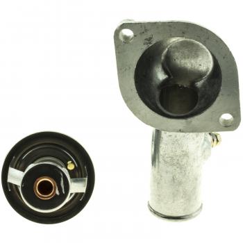 1997 Pontiac Firebird Engine Coolant Thermostat Housing Assembly MotoRad 5215KT image 2 of 4