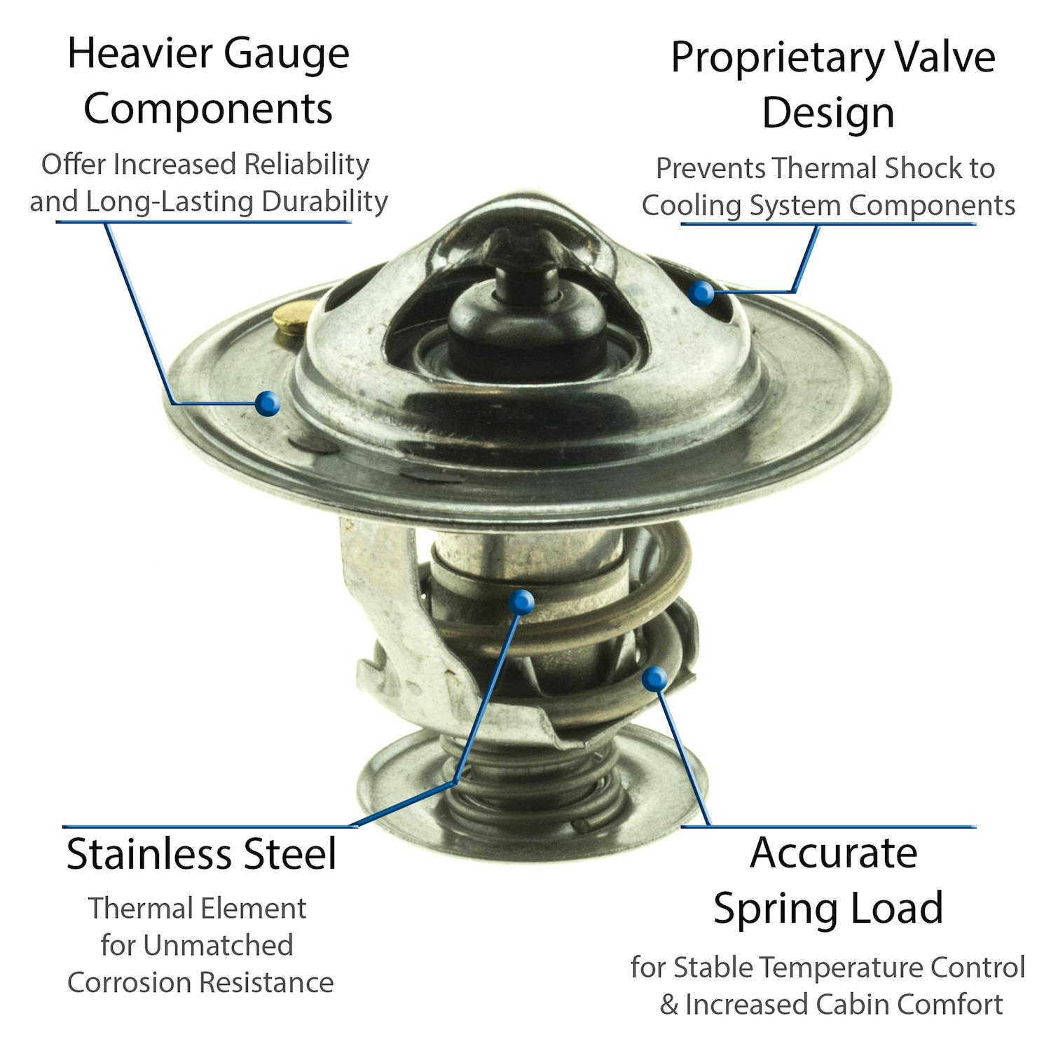 MotoRad 5298180 - Engine Coolant Thermostat MotoRad 5298180 Engine Coolant Thermostat product image 3 of 5