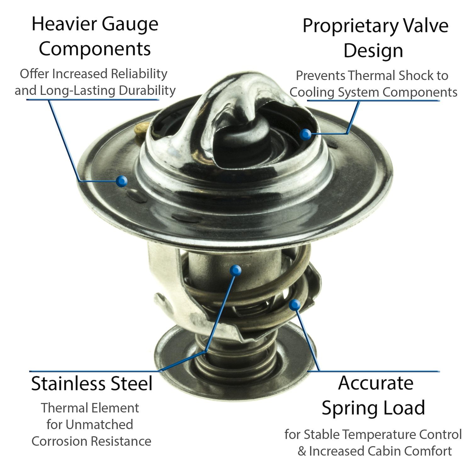 MotoRad 5328170 - Engine Coolant Thermostat MotoRad 5328170 Engine Coolant Thermostat product image 3 of 5
