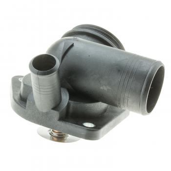 2004 Lincoln LS Engine Coolant Thermostat Housing Assembly MotoRad 539192 image 1 of 4