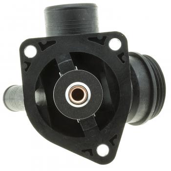 2004 Lincoln LS Engine Coolant Thermostat Housing Assembly MotoRad 539192 image 3 of 4