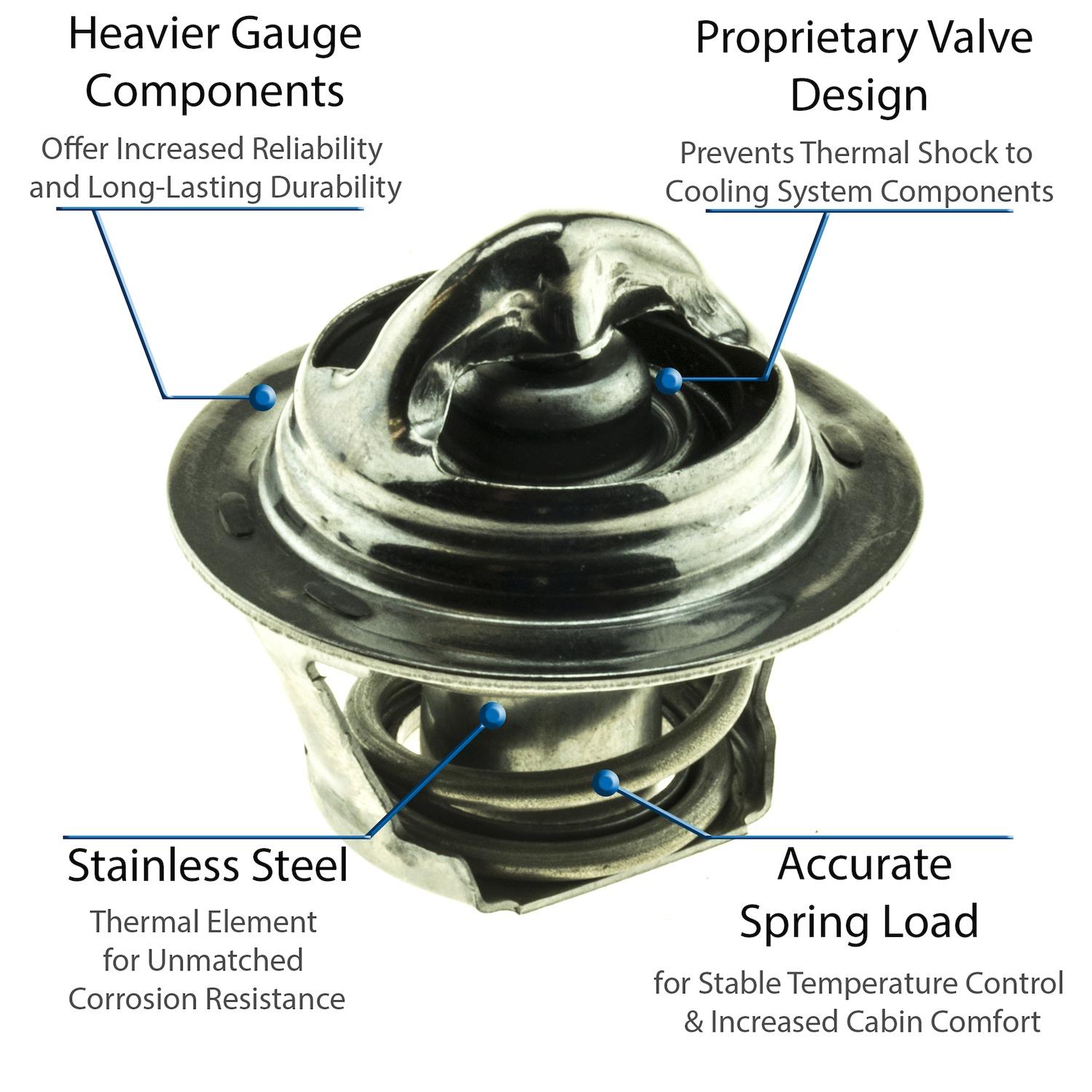 MotoRad 5474180 - Engine Coolant Thermostat MotoRad 5474180 Engine Coolant Thermostat product image 3 of 5
