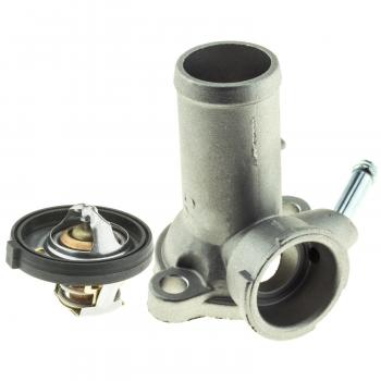 1997 Mitsubishi Eclipse Engine Coolant Thermostat Housing Assembly MotoRad 5576KTFS image 1 of 4