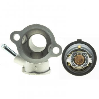 1997 Mitsubishi Eclipse Engine Coolant Thermostat Housing Assembly MotoRad 5576KTFS image 2 of 4