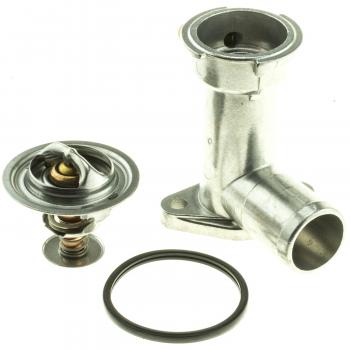 1999 Chrysler Sebring Engine Coolant Thermostat Housing Assembly MotoRad 5637KT image 1 of 4
