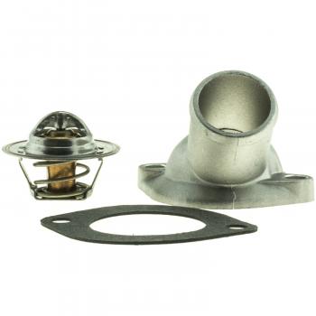 1987 Mazda B2000 Engine Coolant Thermostat Housing Assembly MotoRad 6020KT image 3 of 4