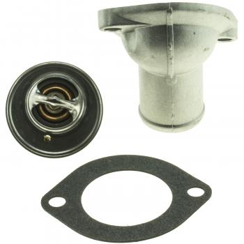 1987 Mazda B2000 Engine Coolant Thermostat Housing Assembly MotoRad 6020KT image 4 of 4