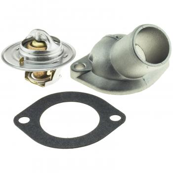 1987 Mazda B2000 Engine Coolant Thermostat Housing Assembly MotoRad 6020KTFS image 1 of 4