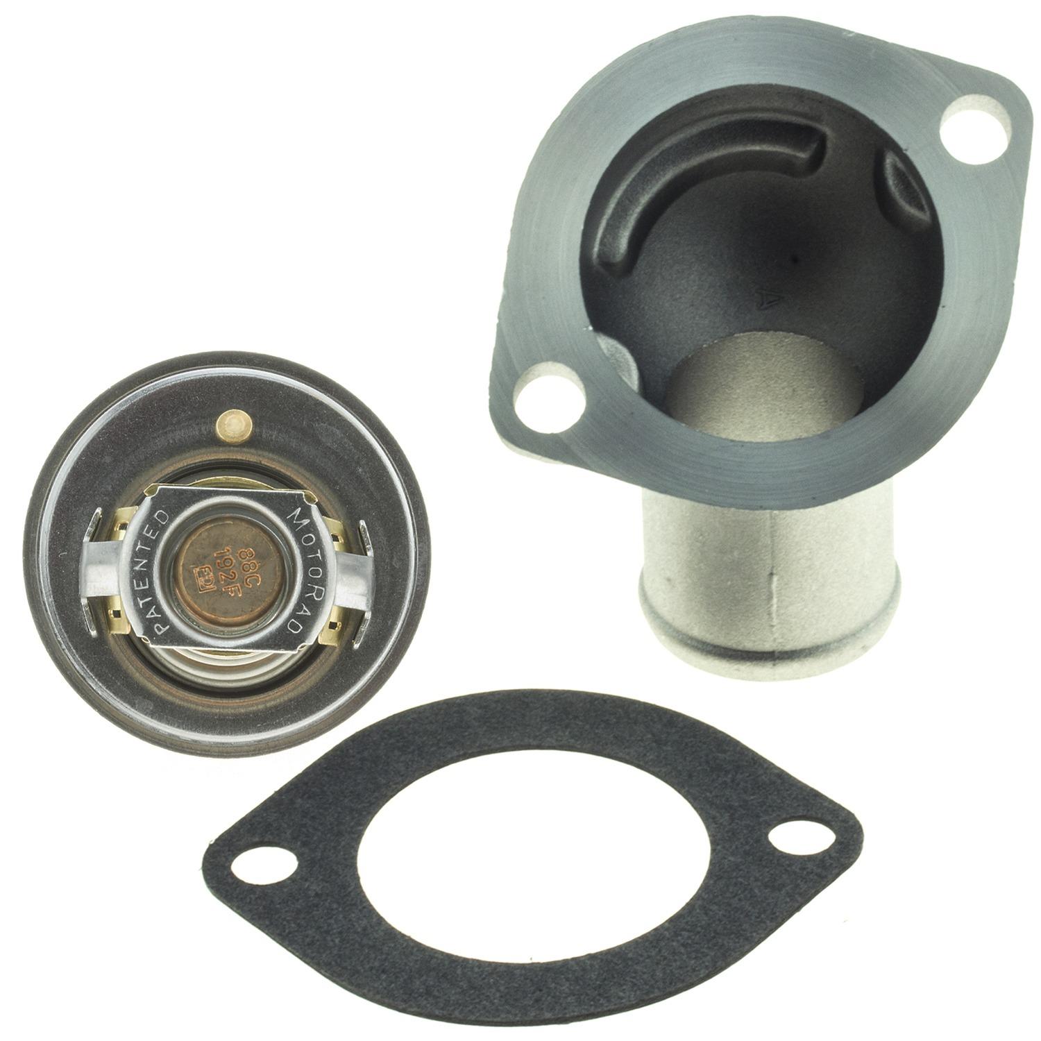 MotoRad 6020KTFS - Engine Coolant Thermostat Housing Assembly MotoRad 6020KTFS Engine Coolant Thermostat Housing Assembly product image 2 of 4