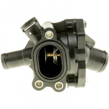 2013 Volvo C70 Engine Coolant Thermostat Housing Assembly MotoRad 608194 image 2 of 4