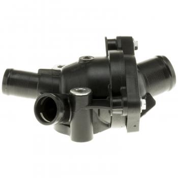 2013 Volvo C70 Engine Coolant Thermostat Housing Assembly MotoRad 608194 image 3 of 4