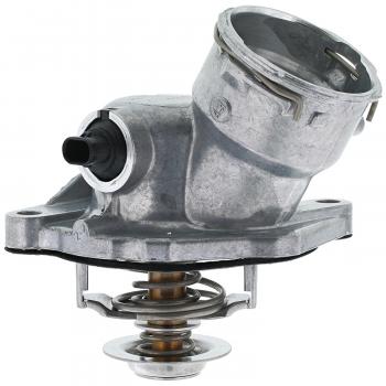 2008 Dodge Sprinter 2500 Engine Coolant Thermostat Housing Assembly MotoRad 669212 image 3 of 4