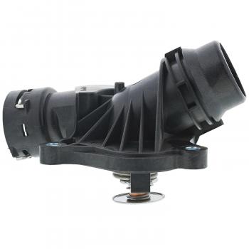 2009 BMW X5 Engine Coolant Thermostat Housing Assembly MotoRad 691190 image 2 of 4