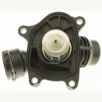 2009 BMW X5 Engine Coolant Thermostat Housing Assembly MotoRad 691190 image 3 of 4