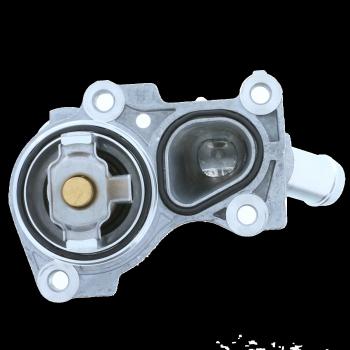 2013 Ford Fusion Engine Coolant Thermostat Housing Assembly MotoRad 736180 image 3 of 4