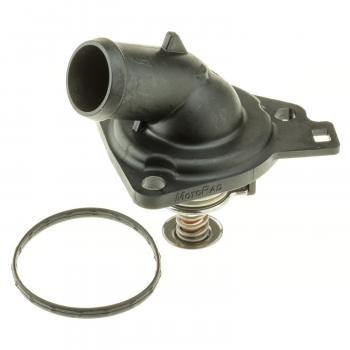 2009 Acura RDX Engine Coolant Thermostat Housing Assembly MotoRad 754172 image 1 of 4
