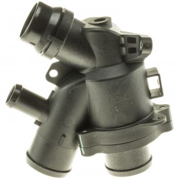 2013 Land Rover Range Rover Engine Coolant Thermostat Housing Assembly MotoRad 766203 image 1 of 4