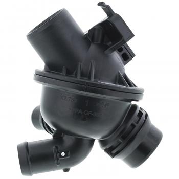 2016 BMW ActiveHybrid 5 Engine Coolant Thermostat Housing Assembly MotoRad 828217 image 2 of 4