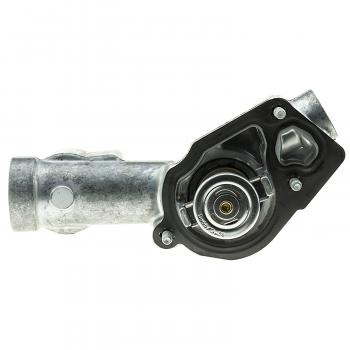 2011 Saab 9-4X Engine Coolant Thermostat Housing Assembly MotoRad 830180 image 3 of 4