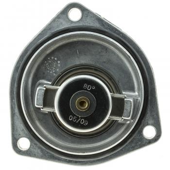 1996 Mercedes-Benz SL500 Engine Coolant Thermostat Housing Assembly MotoRad 832176 image 3 of 4