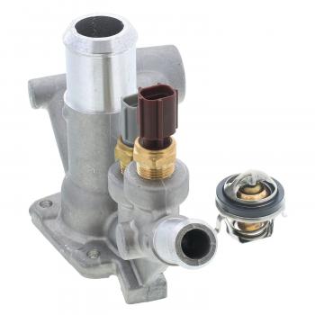 1998 Mercury Tracer Engine Coolant Thermostat Housing Assembly MotoRad 8781KT image 1 of 4