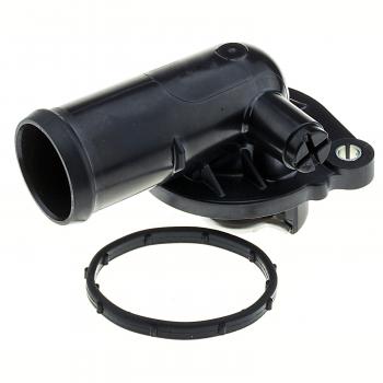 2014 Chrysler 200 Engine Coolant Thermostat Housing Assembly MotoRad 908203 image 1 of 4