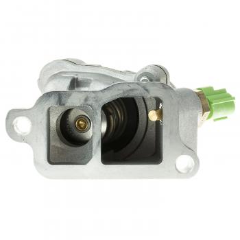 2005 Volvo S60 Engine Coolant Thermostat Housing Assembly MotoRad 915194 image 3 of 4