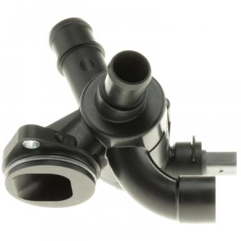 2012 Volkswagen Passat Engine Coolant Thermostat Housing Assembly MotoRad 935189 image 3 of 4