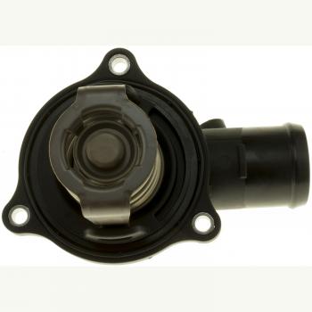 2011 Audi Q7 Engine Coolant Thermostat Housing Assembly MotoRad 938189 image 3 of 4