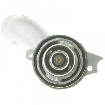 2006 Mercedes-Benz CLS55 AMG Engine Coolant Thermostat Housing Assembly MotoRad 989189 image 3 of 4