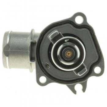 2009 Jeep Grand Cherokee Engine Coolant Thermostat Housing Assembly MotoRad 991189 image 3 of 4