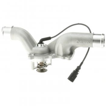2007 Volkswagen Touareg Engine Coolant Thermostat Housing Assembly MotoRad 997221 image 3 of 4