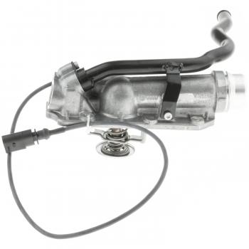 2010 Audi A8 Quattro Engine Coolant Thermostat Housing Assembly MotoRad 999221 image 4 of 4