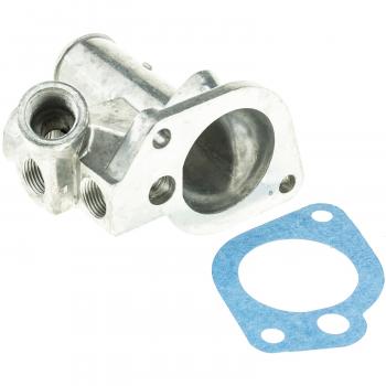1990 Oldsmobile Cutlass Calais Engine Coolant Thermostat Housing MotoRad CH3049 image 3 of 4