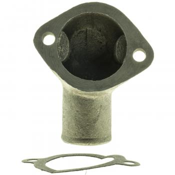 1984 Chrysler E Class Engine Coolant Thermostat Housing MotoRad CH4028 image 2 of 4