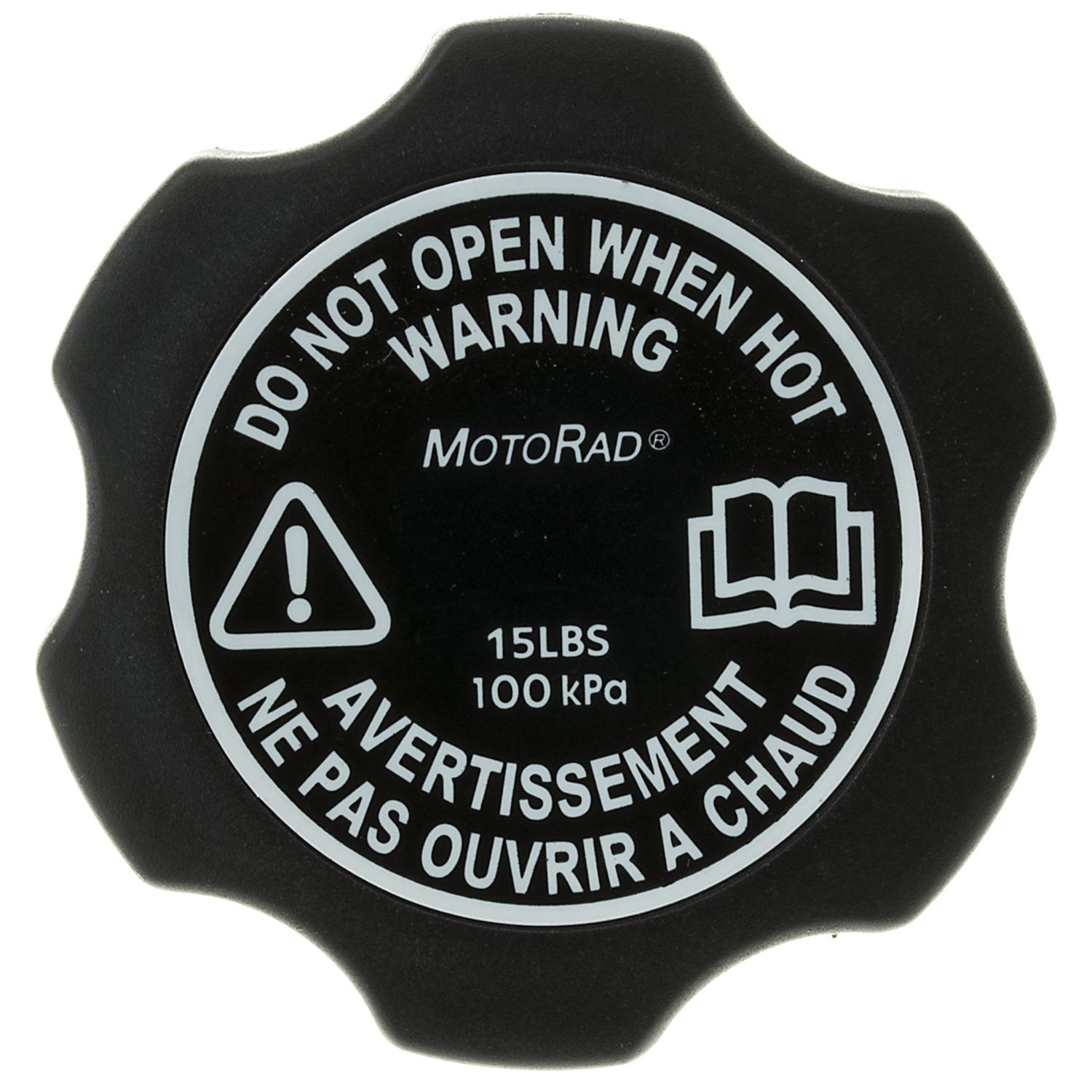 MotoRad T60 Engine Coolant Recovery Tank Cap product image 4 of 4