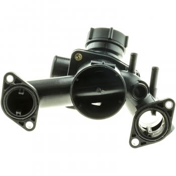 2004 Lincoln LS Engine Coolant Thermostat Housing Assembly MotoRad TA2783 image 3 of 4