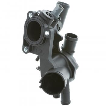 2008 Seat Ibiza Engine Coolant Thermostat Housing Assembly MotoRad TA9957 image 3 of 4
