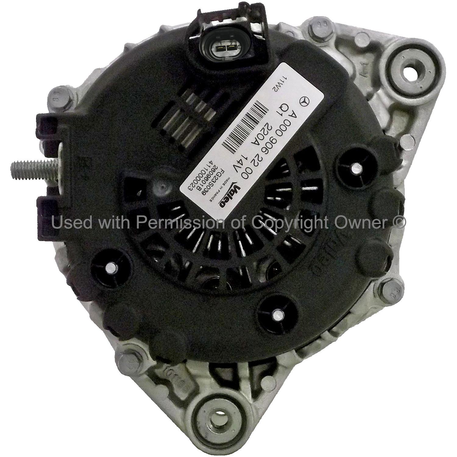 MPA 11807 Alternator product image 2 of 4