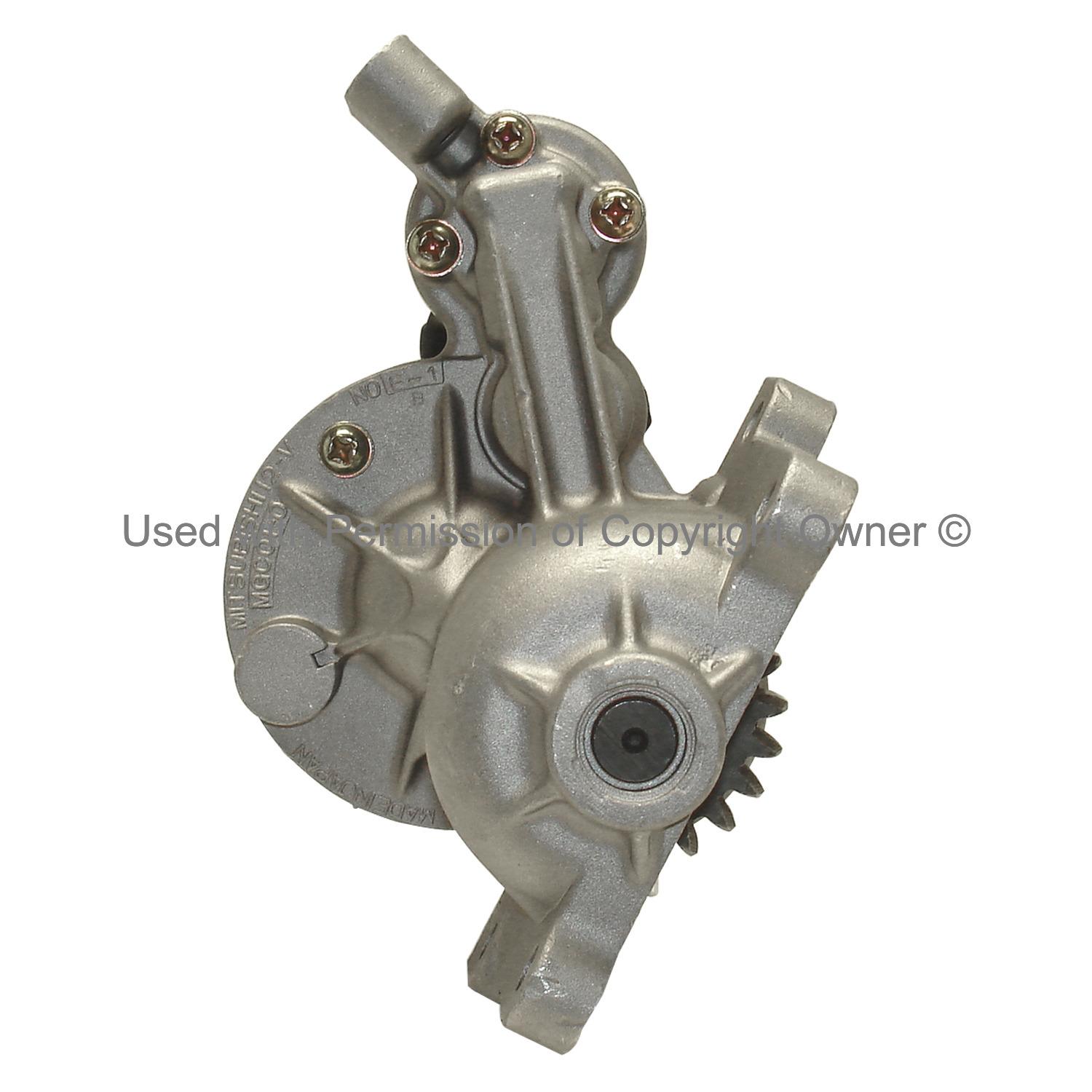 MPA 16495 Starter Motor product image 3 of 4