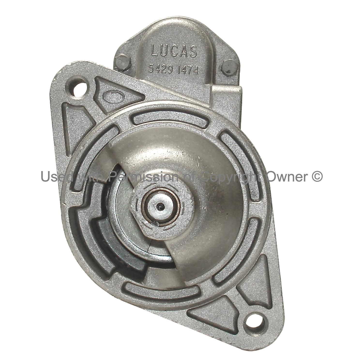 MPA 17249 Starter Motor product image 3 of 4