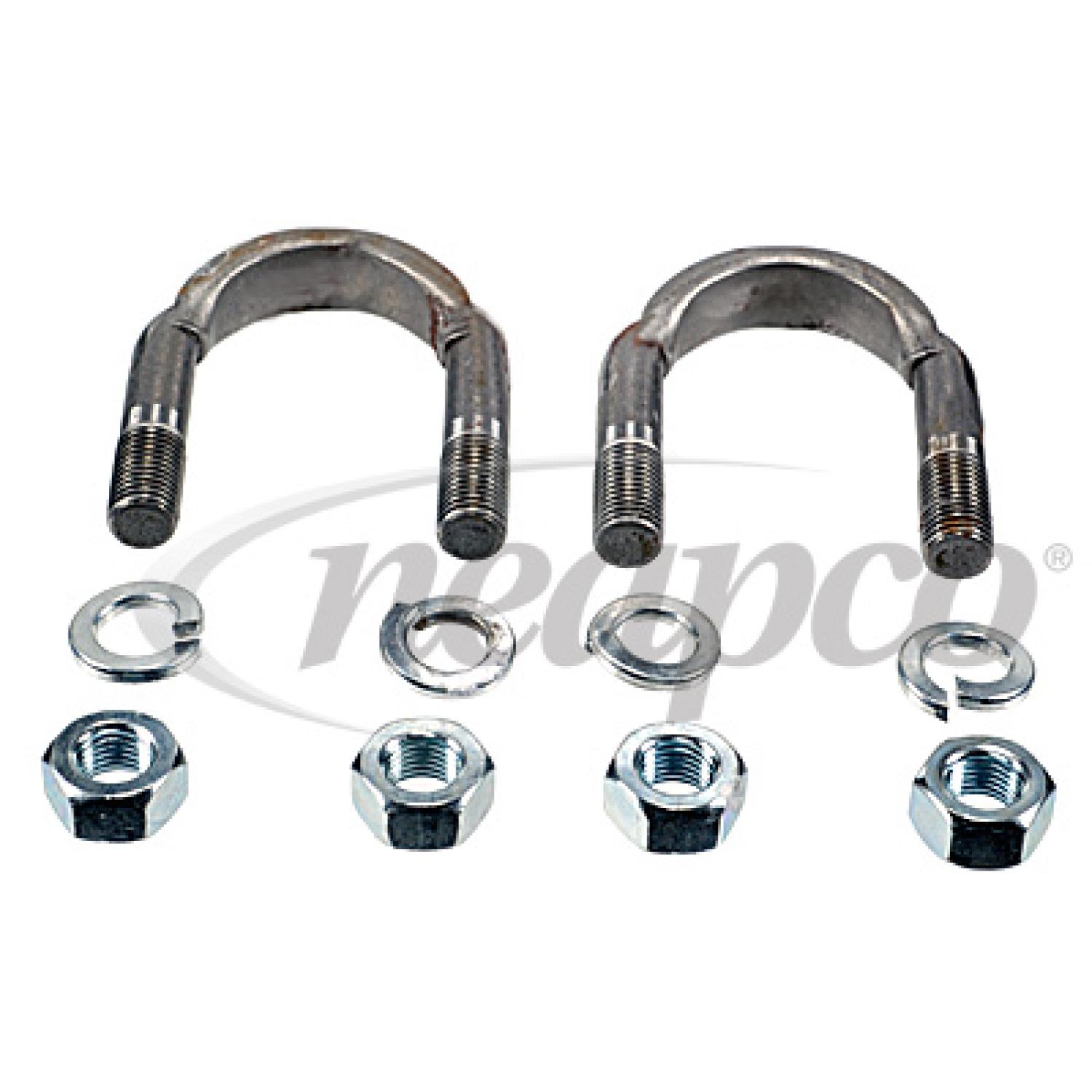 Neapco 10109 - Universal Joint U-Bolt Kit Neapco 10109 Universal Joint U-Bolt Kit product image 1 of 1