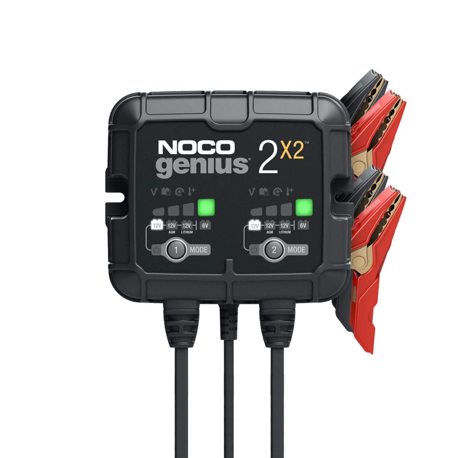 NOCO GENIUS2X2 - Multi-Purpose Battery Charger NOCO GENIUS2X2 Battery Maintainer product image 1 of 1