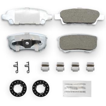 2013 Mitsubishi Lancer Disc Brake Pad Rear NRS Brakes NC1037 image 1 of 1